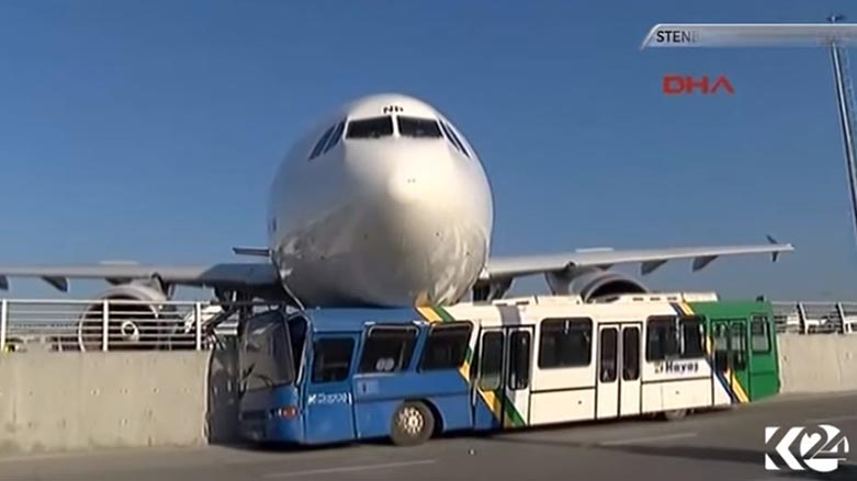 بە ڤیدیۆ... فڕۆكەیەكی ئێرانی له‌ توركيا چى به‌سه‌ردێت